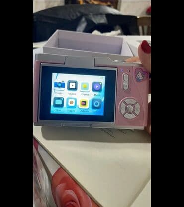 Видеонаблюдение: Rəngli uşaq rəqəmsal fotoaparatı - HD Digital Camera – foto və video — 3