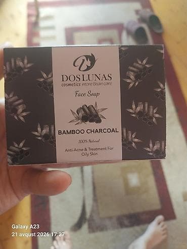 differin gel: Məhsul: Dos Lunas Face Soap – Bamboo Charcoal Təsvir: - Tərkib: 100% — 1