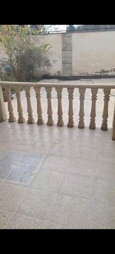 Комнаты: Ikimərtəbəli həyət evi - Plan: 2 mərtəbə, geniş eyvanlı və pilləkənli — 7