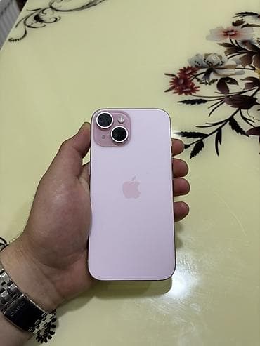 телефон fly q: IPhone 15, 128 ГБ, Розовый, Face ID — 5