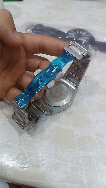 longines saat: Yeni, Qol saatı, Hublot, rəng - Gümüşü — 2