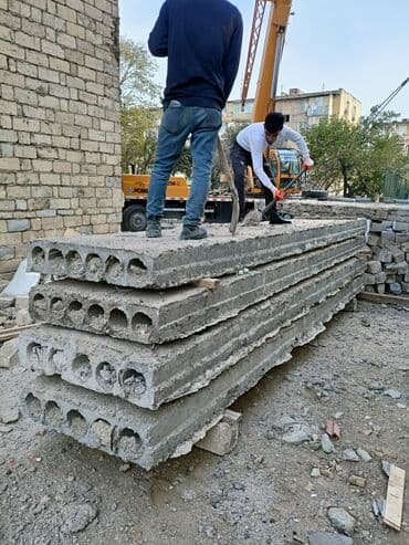 бетонные кольца больших размеров: Beton boşluqlu panellər usten cixma., müxtəlif tikinti layihələri üçün — 5