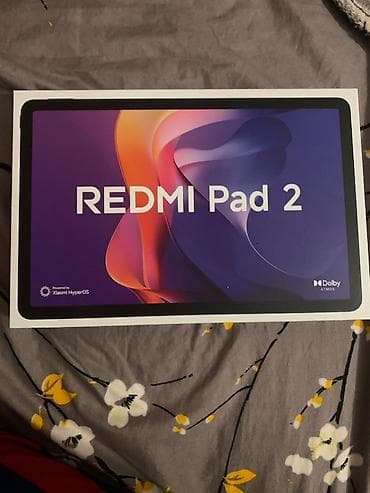Xiaomi: Redmi pad 2 8/256 . 1ci əldir 1aydan azdı alınıb heç işlənməmiş — 2
