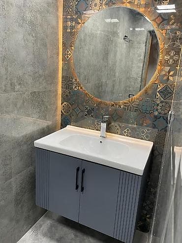 Məhsul: Hamam üçün lavabo dəstləri və şkaf modulları Xüsusiyyətlər: -