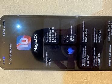 smok nord 4: Honor Magic 7, 256 GB, rəng - Boz, Sensor — 4