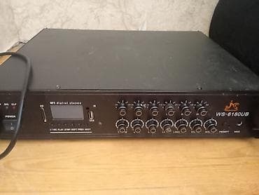 samsung j3 kabrolari: Model: WS-6180UB çoxzonalı gücləndirici və MP3 pleyer Xüsusiyyətlər — 4