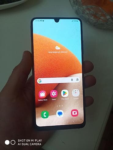 google telefon: Samsung Galaxy A32, 128 GB, rəng - Mavi, İki sim kartlı — 1