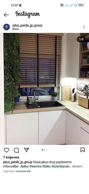 kreditle acar desti: Taxta en yeni muasir jaluzler sifarisi qebul olunur Turkiye istehsali — 2