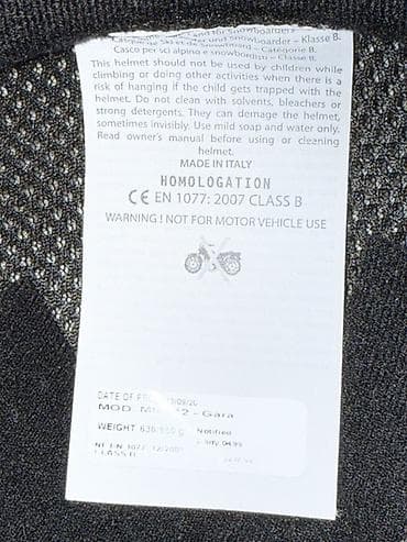 rang rover: Mango Sport Safety xizək/snowboard dəbilqəsi - Rəng: qara, ağ loqolu — 7