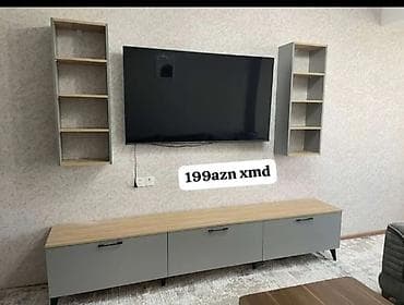 Yeni, Düz TV altlığı, Polkalı, Laminat