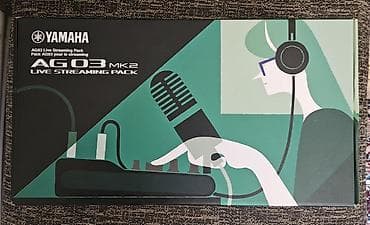 Yamaha AG03 MK2 Live Streaming Pack. Yenidir. Istifadə olunmayıb lalafo.az -da Yamaha AG03 MK2 Live Streaming Pack. Yenidir. Istifadə olunmayıb