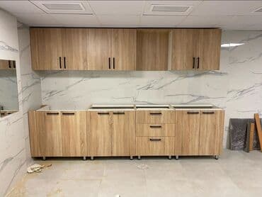 ucuz kuxna mebelleri islenmis: Sifarişlə mətbəx dəsti, Özü çəkən petlələr, DSP, Kredit yoxdur, Ödənişli çatdırılma — 5