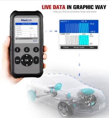 работа на своем авто в баку: Autel MaxiLink ML629 Diaqnostika cihazı Emissiya Problemləri üçün Tam — 11