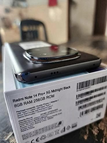 kondisioner 12 volt: Redmi Note 14 Pro+, 256 GB, rəng - Qara — 4