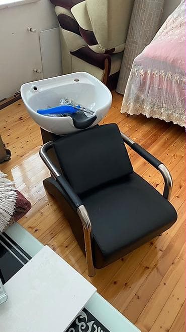 asma tavanlar hamam: Salon üçün saç yuma kreslosu və çanaq dəsti - Tip: Bərbərxana/salon — 3