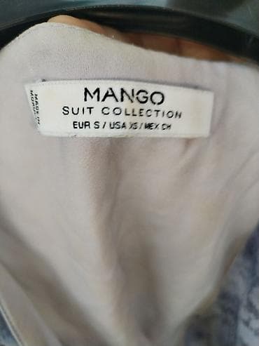 синие мужские джемперы: Комбинезон, Mango, S, цвет - Фиолетовый — 1