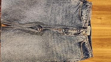 Məhsul: cins - Model: Hündür belli, düz kəsim uzun cins salvar - — 3