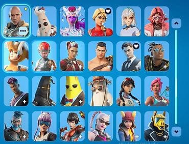 pc 4: 171 skin
182 pickaxe
161 glider
136 dance
9200 Vbucks
old stw — 6