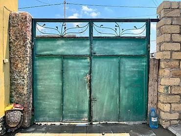 Hundurluk 2.60 eni 3 m - Material: qalın metal vərəq və profil boru — 2