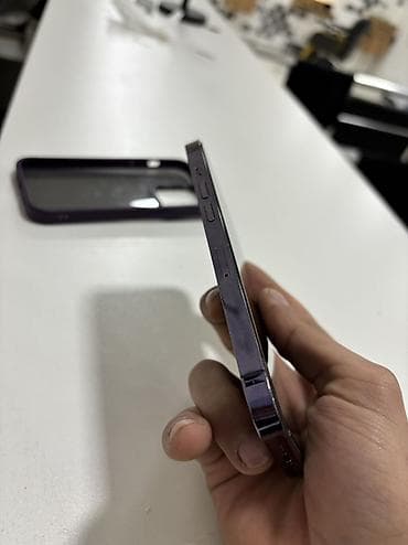 telefon duyməli: IPhone 14 Pro, 128 GB, Deep Purple, Face ID — 6