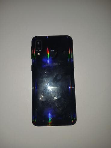 qeydiyyatsiz telefon satisi: Samsung Galaxy A40, 64 GB, rəng - Qara, Barmaq izi — 1