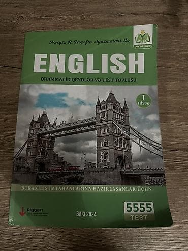 Тесты: Məhsul: “English – Qrammatik qeydlər və test toplusu (I hissə)” - — 1