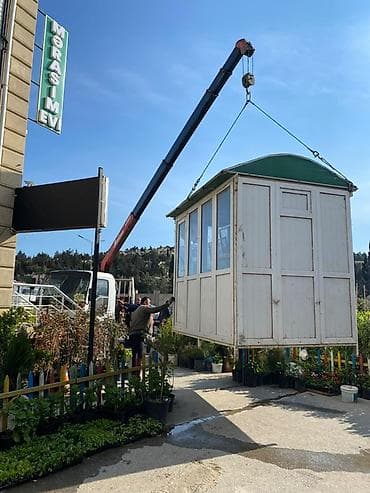 Daşınan pavilion/kiosk - Tip: Prefabrik, daşına bilən kiosk/pavilon at lalafo.az Daşınan pavilion/kiosk - Tip: Prefabrik, daşına bilən kiosk/pavilon