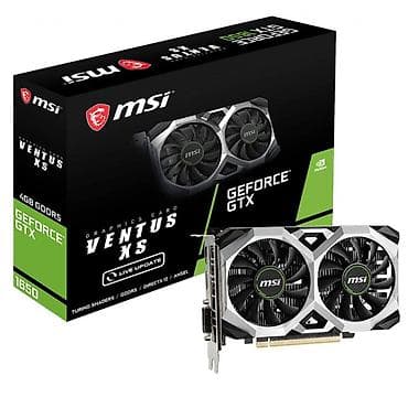 Videokart MSI GeForce GTX 1650, 4 GB, İşlənmiş