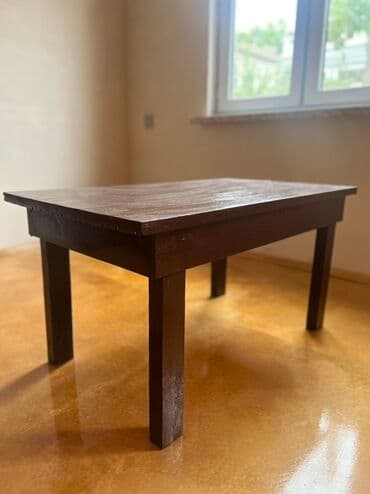 quxna ustolu: Jurnal masası, Açılmayan, Taxta, Dördbucaq masa — 1