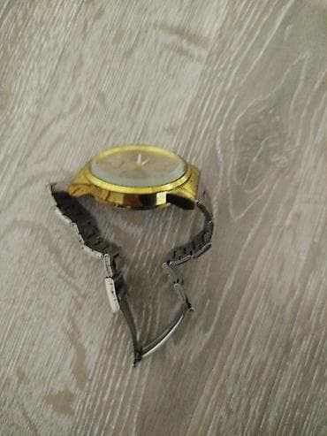 saat instagram: Kişi qol saatı – klassik dizayn - Korpus: qızılı rəngli dairəvi — 4