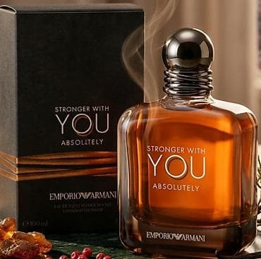 Emporio Armani Stronger With You Absolutely – rom, vanil və isti