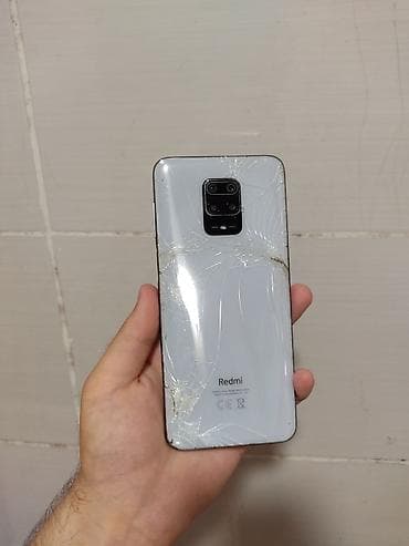 poco f2 pro: Redmi Note 9S, 128 GB, rəng - Ağ, Qırıq — 1