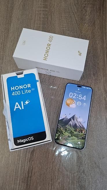 Honor 400 Lite, 256 GB, rəng - Boz, Barmaq izi, İki sim kartlı — 3
