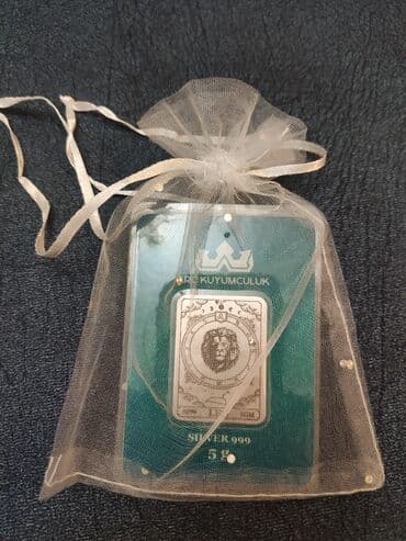 qizilin qrami neciyedi 2020: Məhsul: ARC Kuyumculuk – ARCHİN Jewels istehsalı saf gümüş külçə - — 6