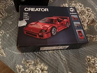 Kitablar və jurnallar: Konstruksiya dəsti – Creator Expert “Ferrari F40” - Model: Ferrari F40 — 4