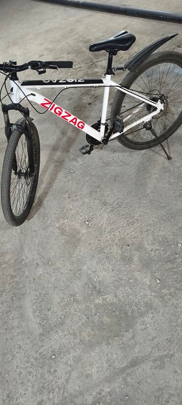все модели велосипедов: ZIGZAG şəhər/dağ velosipedi - Rəng: ağ-qaralı, çərçivədə ZIGZAG — 3