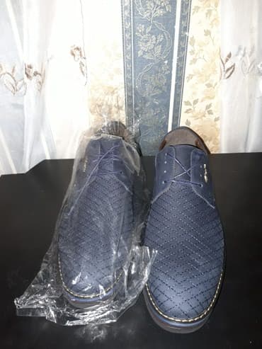 dəri kişi mokasinləri: Temiz deri ayaqqabi 43 razmer — 1