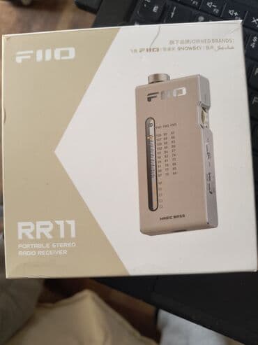 wi fi aparatı: FiiO RR11 portativ stereo radio qəbuledicisi - FM diapazonu: FM1 — 1