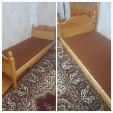 İşlənmiş, Təknəfərlik çarpayı, Bazasız, Matras ilə, Siyirməli, Azərbaycan — 1