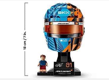 panda oyuncaq: McLaren Mastercard F1 Team Oscar Piastri Helmet – LEGO - Rəsmi — 4