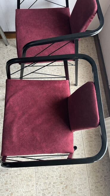 Məişət kimyəvi maddələri: Mətbəx üçün, Qatlanmayan, rəng - Bordo Stul — 1