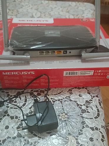 bakcell klass tarifi: Mercusys AC12 – AC1200 Dual Band Wireless Router Xüsusiyyətlər: - İki — 2