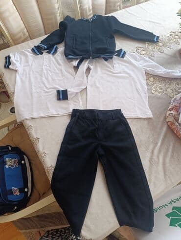 школьная форма для мальчиков: Школьная форма, Для мальчиков, 7 - 8 лет, Новый — 1