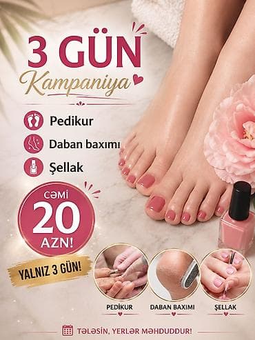 l1800 epson printer: 3 Günlük Kampaniya – Ayaq qulluq paketi Xidmətlər: - Pedikur - Daban — 1