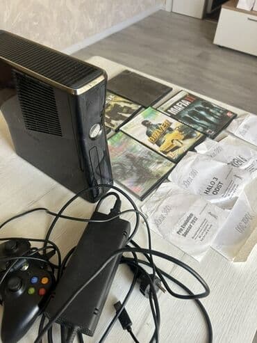 playstation 4 qiymeti irşad: Microsoft Xbox 360 oyun konsolu, orijinal enerji təchizatı və — 3