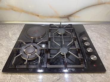 Qarışıq sobası Stolüstü, 4 gözlü, İşlənmiş