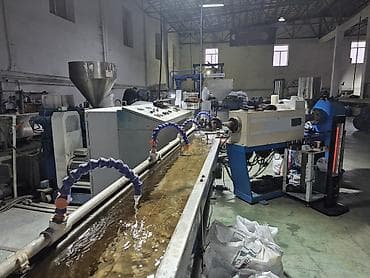 19 litre su: Plastik kabel izolyasiyası və tel örtüyü istehsalı üçün tam ekstrüzyon — 3