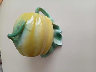 vinil divar kağızları: Antik balqabaq dizaynlı saxlama qabı — 4