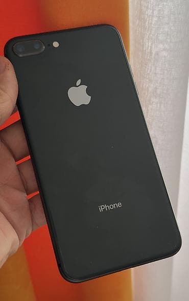 ipone 7 plus: IPhone 8 Plus, Qara, Barmaq izi — 1