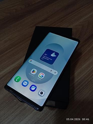 zerbeye davamli telefonlar: Samsung Galaxy Note 9, 512 GB, rəng - Mavi, Simsiz şarj — 1